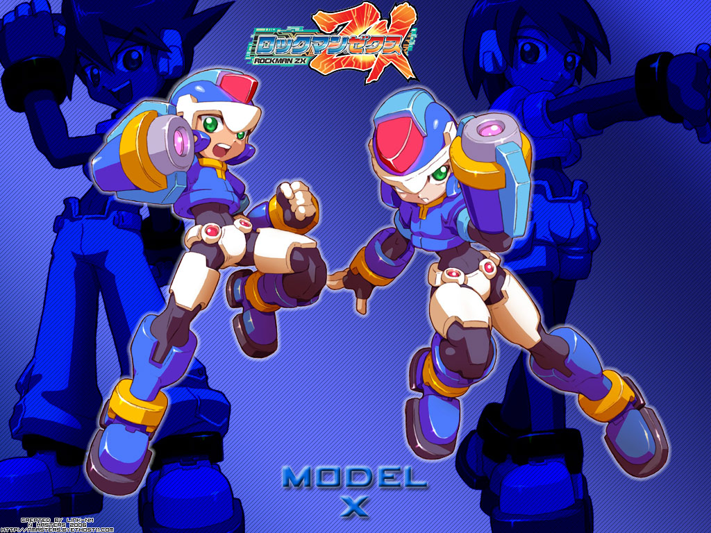 A couple of old Mega Man ZX wallpapers